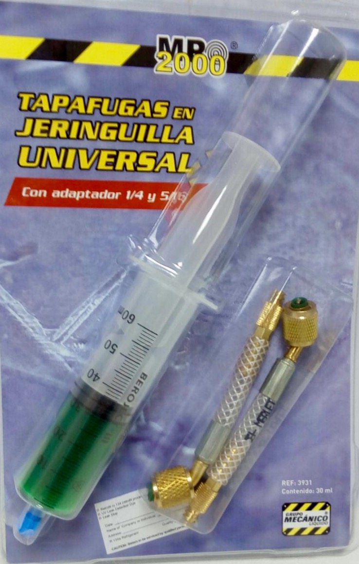 Tapafugas Universal -Jeringuilla  30 ml